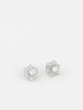 Abbey - Rhinestone Earrings (Without Ear Pierced)